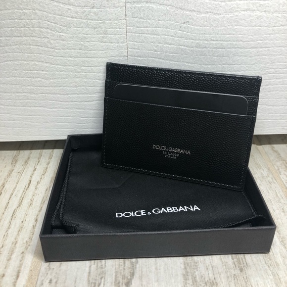 **SOLD** NWT Dolce & Gabbana Leather Card Holder - Picture 3 of 7